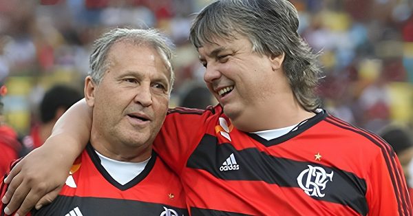 Zico e Gaúcho Flamengo