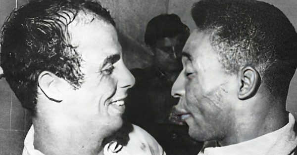 Almir Pernambuquinho e Pelé