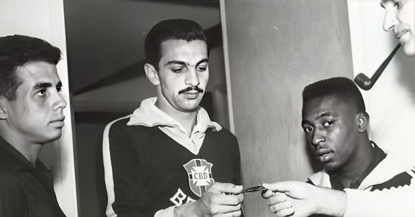 Almir Pernambuquinho e Pelé Seleção