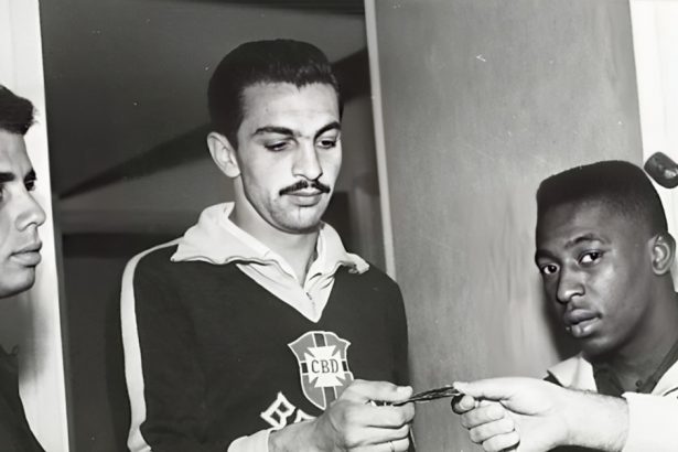 Almir Pernambuquinho e Pelé Seleção