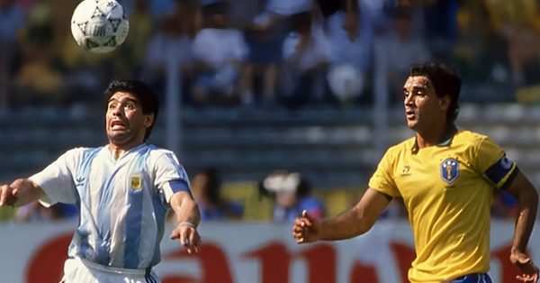 Argentina e Brasil Copa 1990