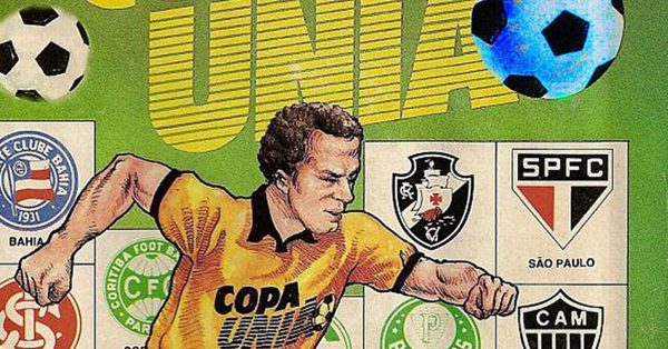 Álbum de figurinhas Copa União 1987