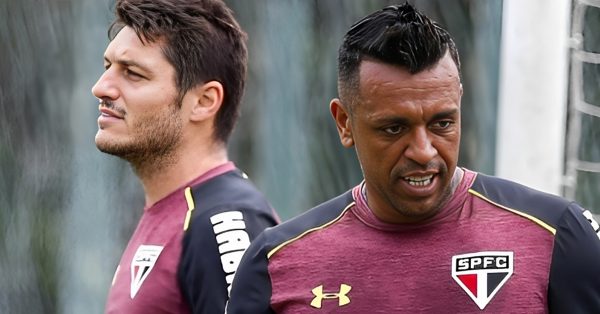 Denis e Sidão no São Paulo