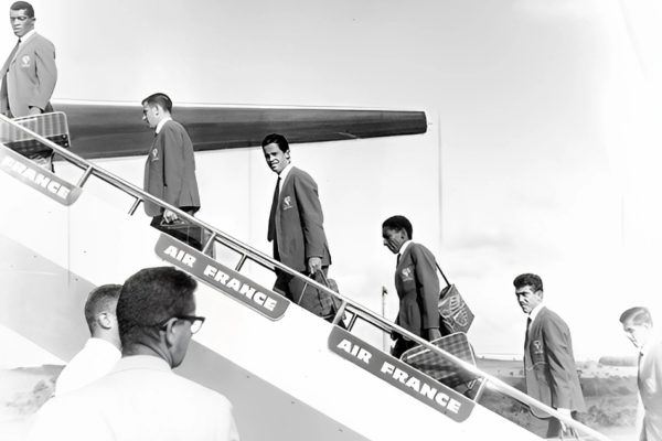 Excursão time do São Paulo 1964