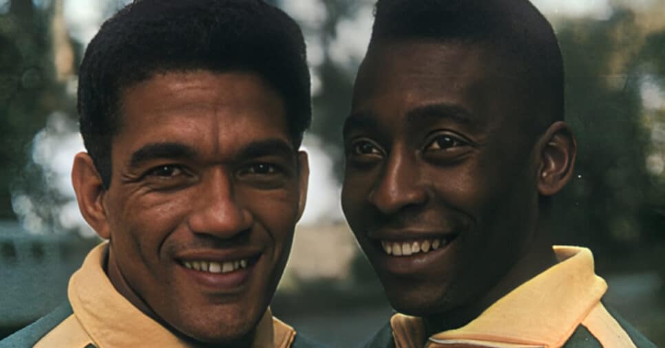 Garrincha e Pelé