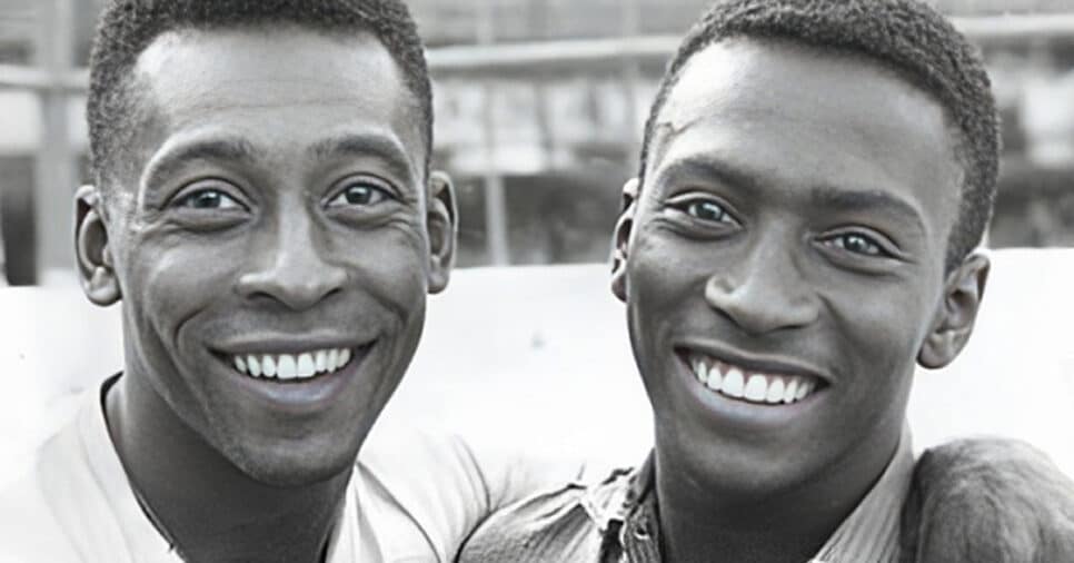 Pelé e Luis Carlos Feijão