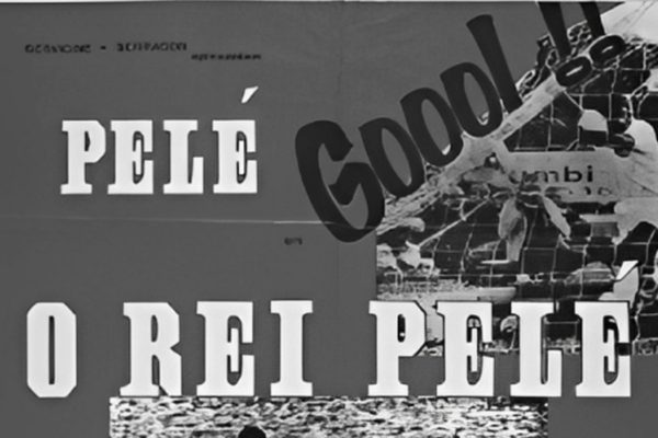 Pôster do filme O Rei Pelé, de 1962