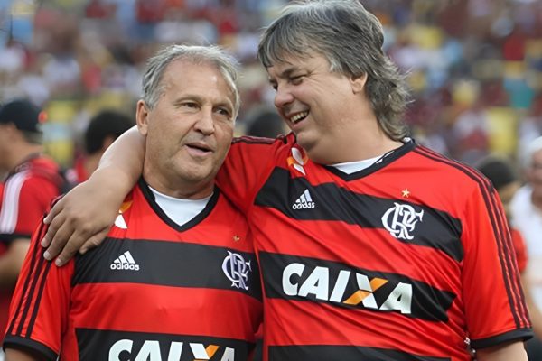 Zico e Gaúcho Flamengo