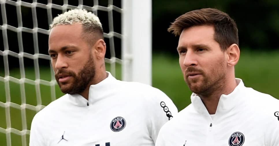 Neymar e Messi no PSG