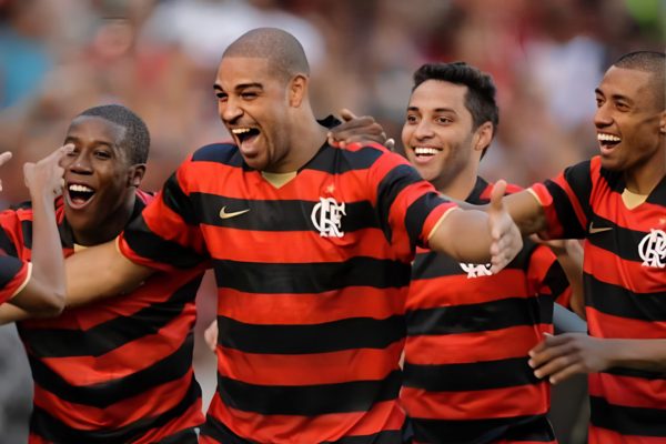 Adriano Imperador no Flamengo
