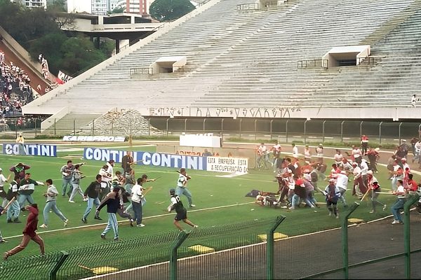 Pancadaria na Copa São Paulo de 1995