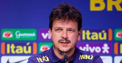 Técnico Fernando Diniz na Seleção Brasileira (Rodrigo Ferreira / CBF)