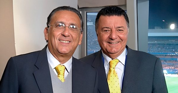 Galvão Bueno e Arnaldo Cesar Coelho juntos