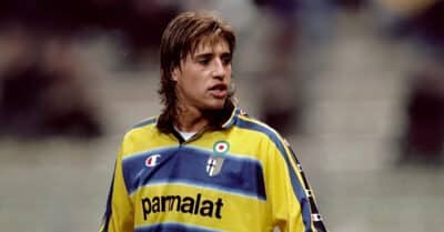 Hernán Crespo no Parma (Reprodução / Web)