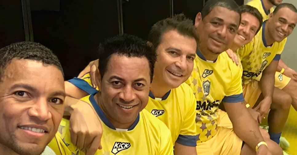 Jogadores do pentacampeonato do Brasil