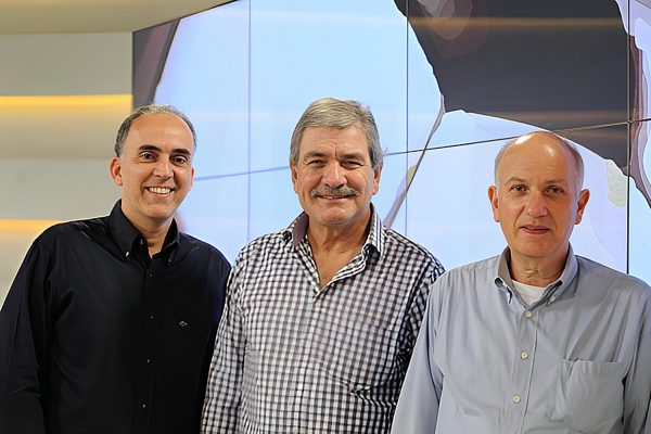 Sérgio Du Bocage, Márcio Guedes e Alberto Léo