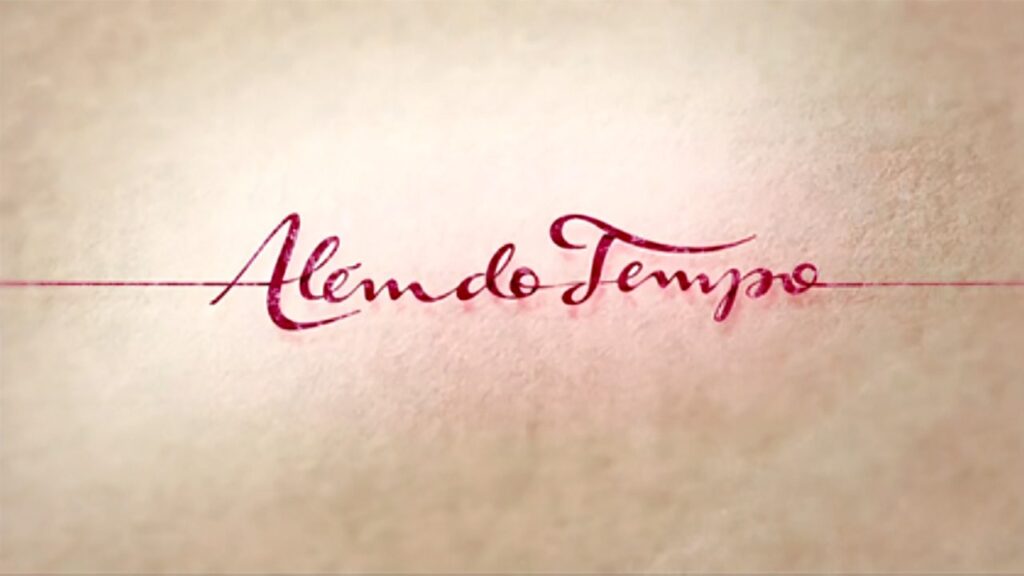 Novela completa: Confira o resumo de todos os capítulos de Além do Tempo Logo da novela Além do Tempo