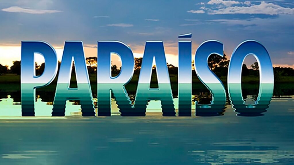 Logo da novela Paraíso