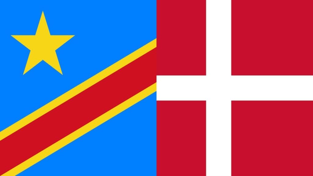Amistoso: Assistir RD Congo x Dinamarca online nesta quarta (03/06/2026)