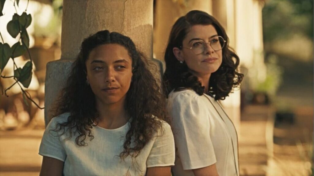 Alice Carvalho e Alinne Moraes em Guerreiros do Sol